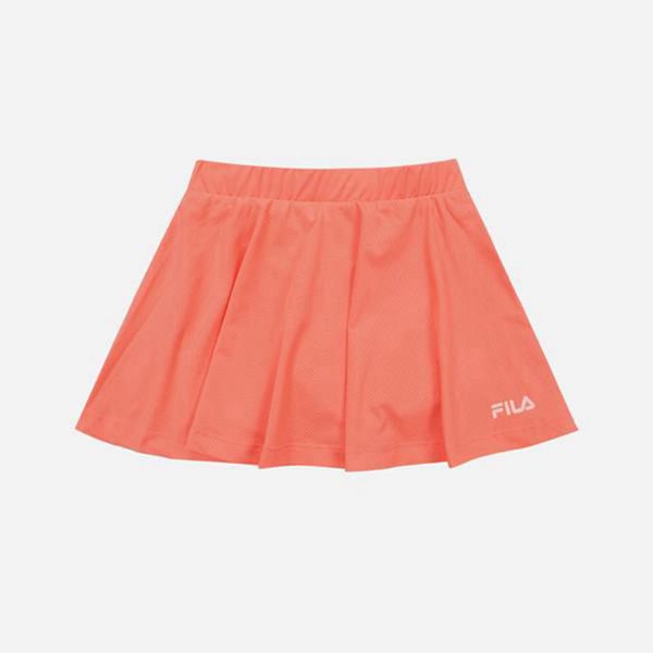 Fila Candy Flare Girl's Skirts - Orange,NZ 17-12370